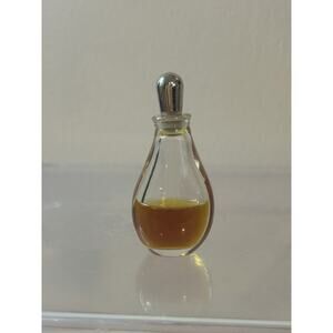 HALSTON COUTURE Women PURE PERFUME 1/8oz Splash Travel MINI Sample 25%Full